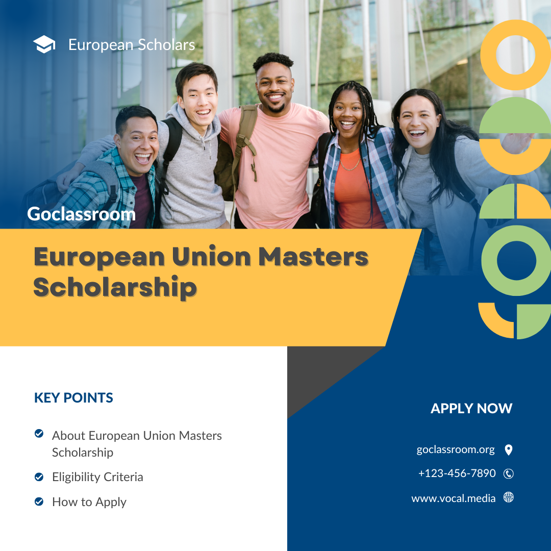 European Union Masters Scholarship