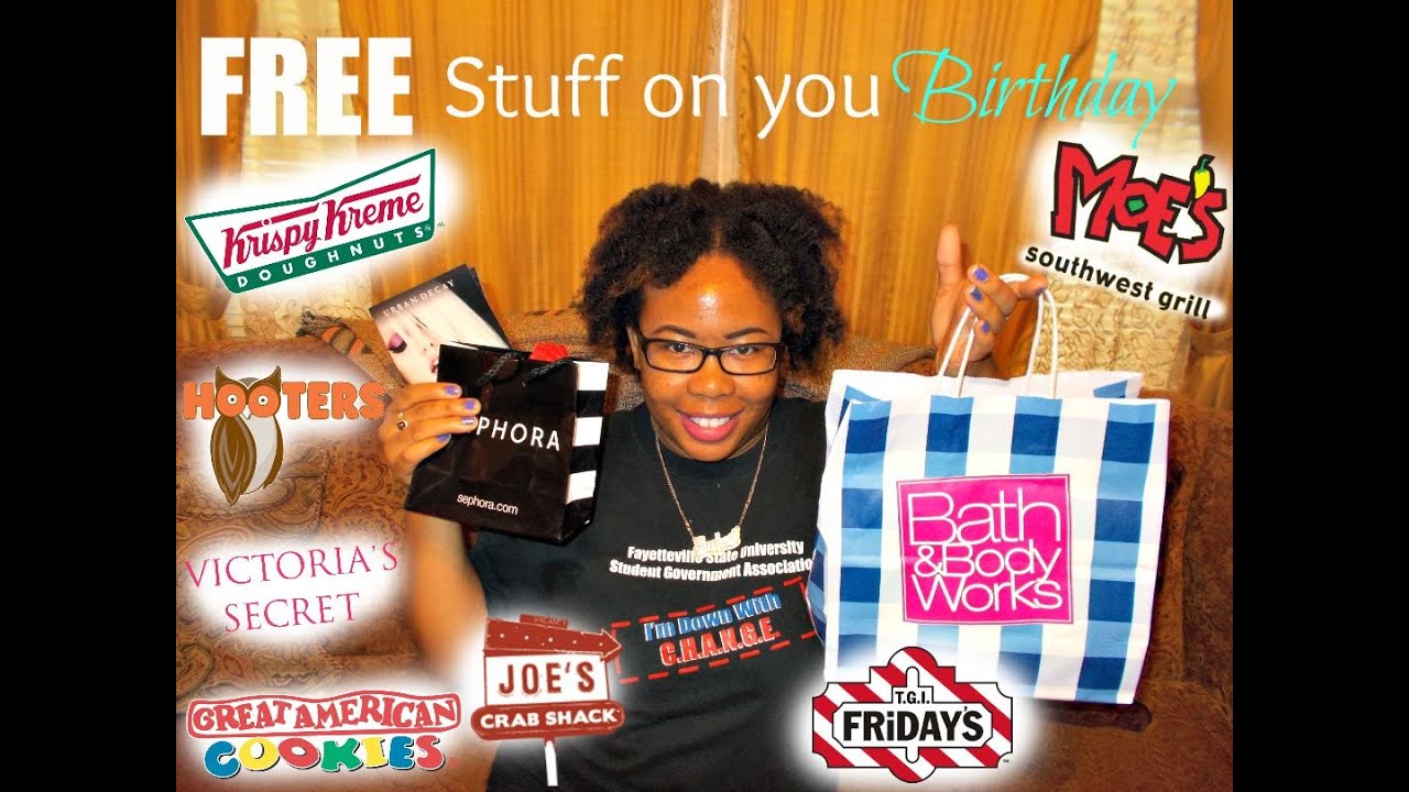 How to Get Free Stuff on Your Birthday
