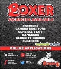 Boxer Vacancies in South Africa